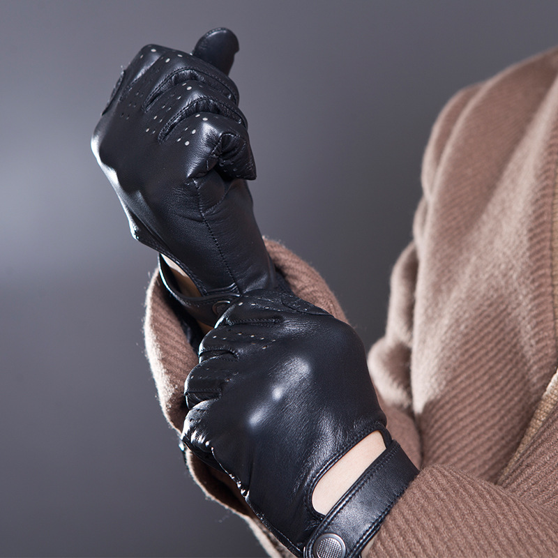 남자 패션 정품 가죽 통기성 구멍 여름 스포츠 타고 모 - Leather Driving Glove 리뷰 및 가격