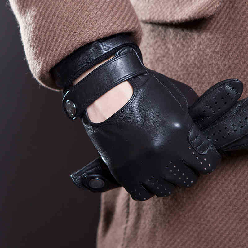 남자 패션 정품 가죽 통기성 구멍 여름 스포츠 타고 모 - Leather Driving Glove 리뷰 및 가격