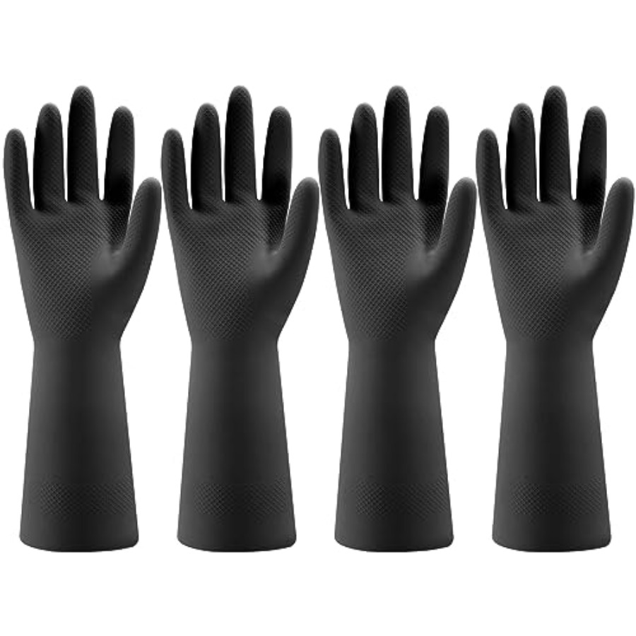 4쌍의 고무 주방 설거지 장갑 - 접시 세척 및 청소  - Dish Glove Rubber 리뷰 및 가격