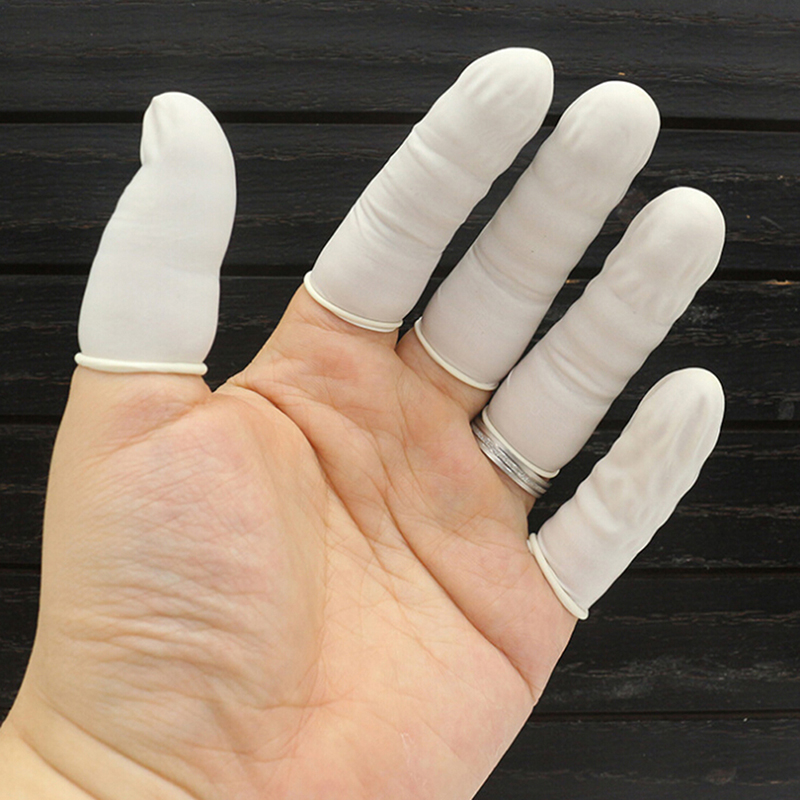 20/100개 일회용 라텍스 고무 손가락 보호대 세트  - Latex Disposable Glove 리뷰 및 가격