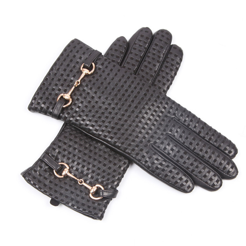 가을 겨울 진짜 가죽 장갑 여성 열 수입 양피 울 니트 - Wool Glove Lined 리뷰 및 가격
