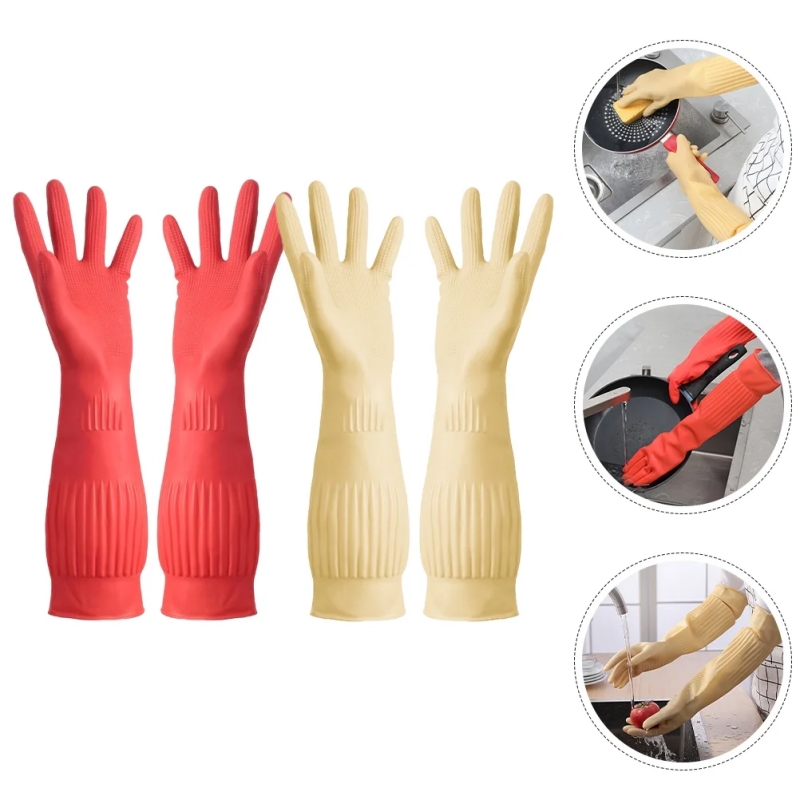 고무 설거지 장갑 재사용 가능 방수 가정용 주방 장갑  - Dish Glove Rubber 리뷰 및 가격