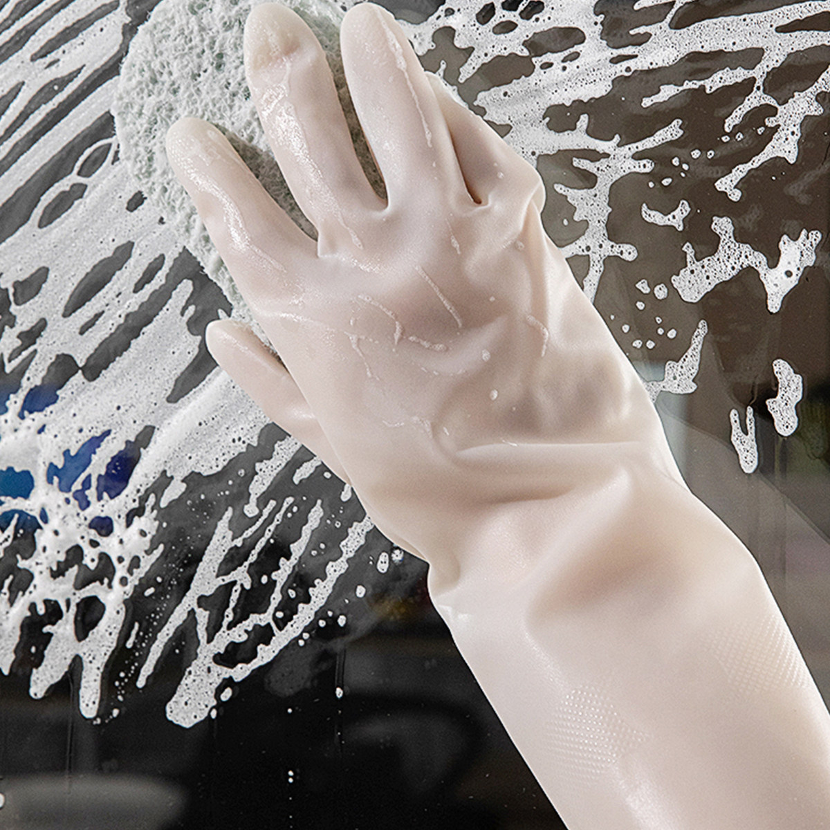 1 쌍 방수 식기 세척 장갑 식기 세척을위한 통기성 주 - Dish Glove Rubber 리뷰 및 가격