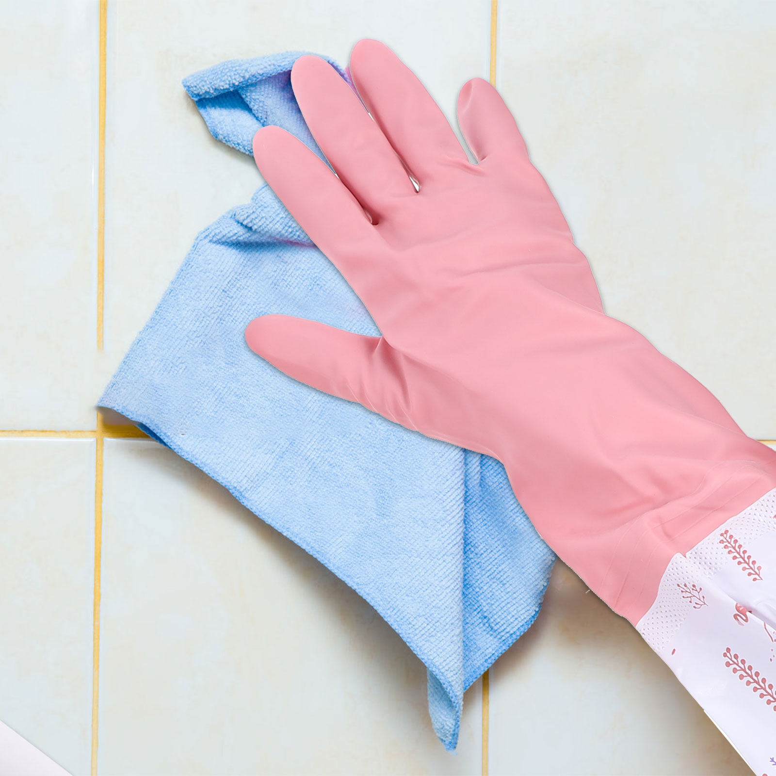 2쌍의 장갑 여성용 방수 설거지 장갑 식기세척기용 설거 - Dish Glove Rubber 리뷰 및 가격