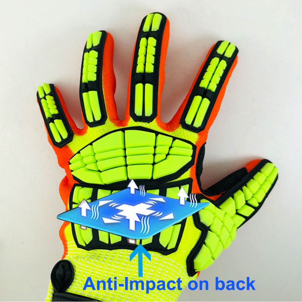 NMSafety 절단 방지 레벨 5 안전 작업 도매 터 - Work Glove Impact 리뷰 및 가격