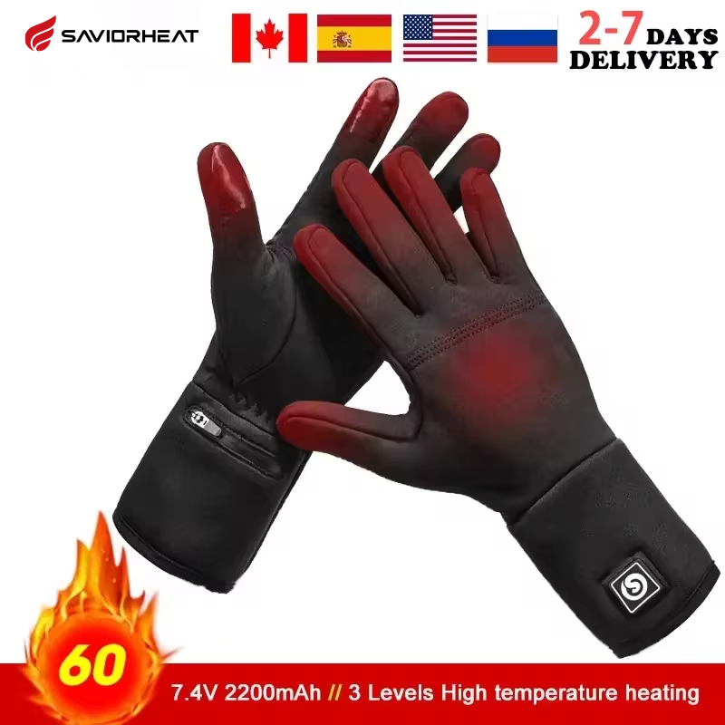 충전식 전기 라이너 가열 장갑 겨울 따뜻한 터치 스키  - Heat Resistant Glove 리뷰 및 가격